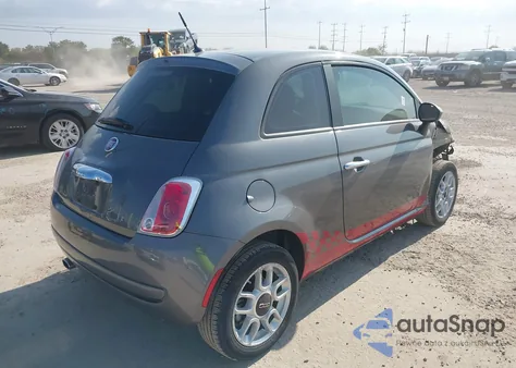 2013 Fiat 500 Pop from USA, damaged, VIN 3C3CFFAR6DT672590